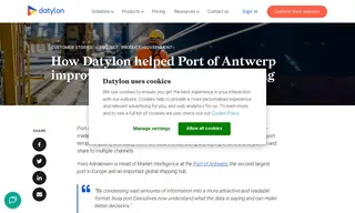 Preview of the Port of Antwerp Case Study
