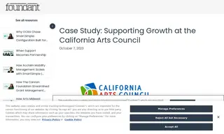 Preview of the California Arts Council Case Study