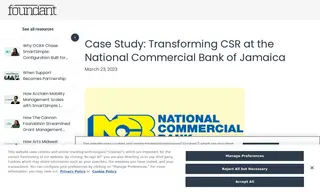 Preview of the National Commercial Bank of Jamaica Case Study