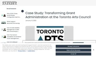 Preview of the Toronto Arts Council Case Study