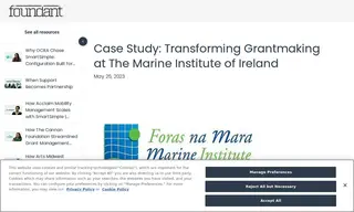 Preview of the The Marine Institute of Ireland Case Study