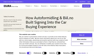Preview of the Norsk Autoformidling Case Study
