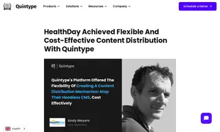 Preview of the HealthDay Case Study