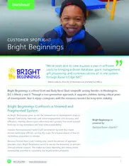 Preview of the Bright Beginnings Case Study