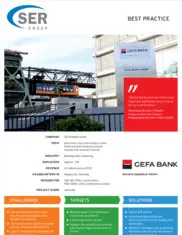 Preview of the GEFA BANK Case Study