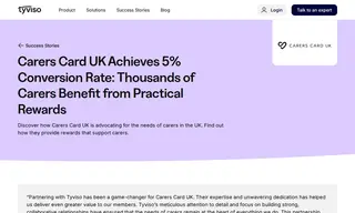 Preview of the Carers Card UK Case Study