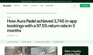 Preview of the Aura Padel Case Study