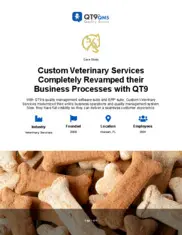 Preview of the Custom Veterinary Services Case Study