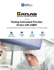 Preview of the Atlas Material Testing Solutions Case Study