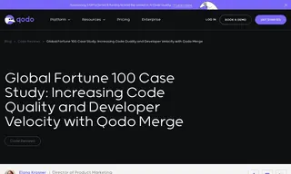 Preview of the Global Fortune 100 Retailer Case Study