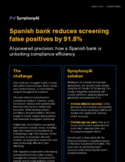 Preview of the Leading Spanish Bank Case Study