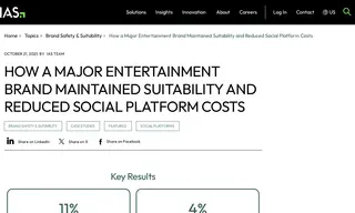 Preview of the Major Entertainment Advertiser Case Study