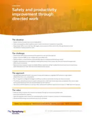 Preview of the Global Chemical Manufacturer Case Study