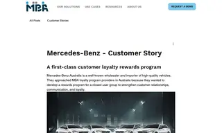 Preview of the Mercedes-Benz Case Study