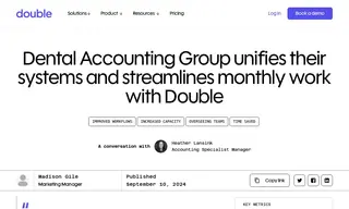 Preview of the Dental Accounting Group Case Study