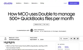 Preview of the MCO Bookkeeping (MCO) Case Study