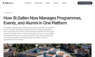 Preview of the University of St. Gallen Case Study