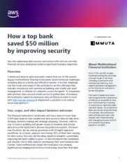 Preview of the Multinational Financial Institution Case Study