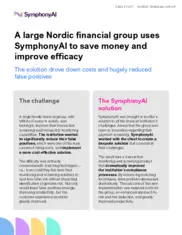 Preview of the Nordics Financial Group Case Study