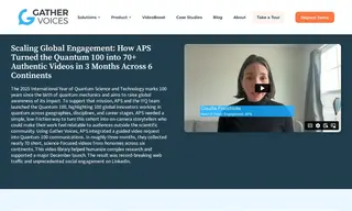 Preview of the American Physical Society Case Study