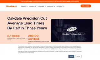 Preview of the Oakdale Precision Case Study