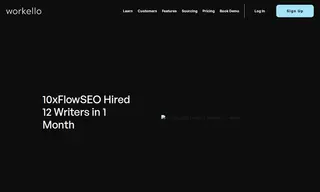 Preview of the 10x Flow SEO Case Study