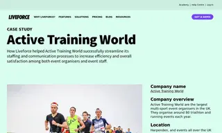 Preview of the Active Training World Case Study