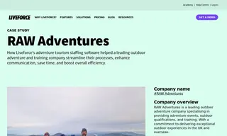 Preview of the RAW Adventures Case Study