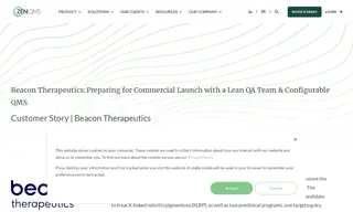Preview of the Beacon Therapeutics Case Study