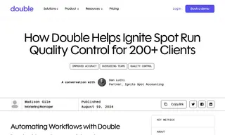 Preview of the Ignite Spot Accounting Case Study