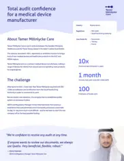 Preview of the Tamer Mölnlycke Care Case Study