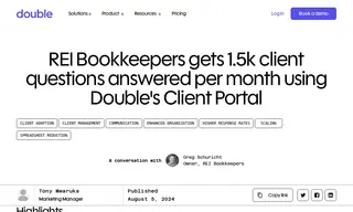 Preview of the REI Bookkeepers Case Study