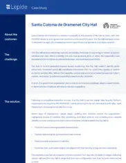 Preview of the Santa Coloma de Gramenet City Hall Case Study