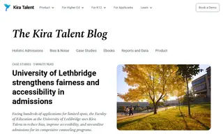 Preview of the University of Lethbridge Case Study