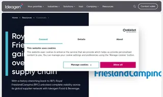 Preview of the Royal FrieslandCampina Case Study