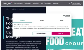 Preview of the The Compleat Food Group Case Study