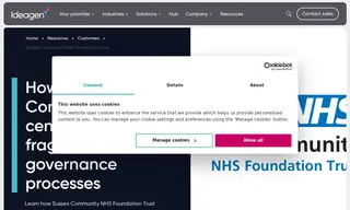 Preview of the Sussex Community NHS Foundation Trust Case Study