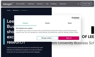 Preview of the Leeds University Business School Case Study