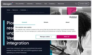 Preview of the Leading Biotechnology Company Case Study