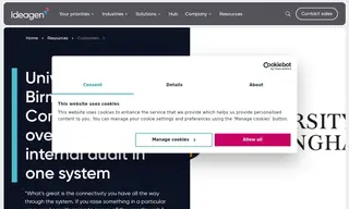 Preview of the University of Birmingham Case Study