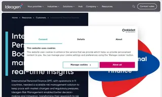 Preview of the International Personal Finance Case Study