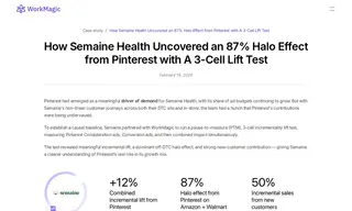 Preview of the Semaine Health Case Study
