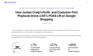 Preview of the Jordan Craig Case Study