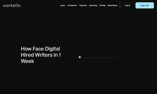 Preview of the Face Digital Case Study