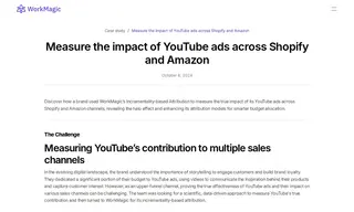 Preview of the YouTube Case Study
