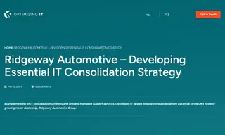 Preview of the Ridgeway Automotive Group Case Study