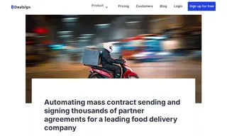 Preview of the Leading Food Delivery Company Case Study