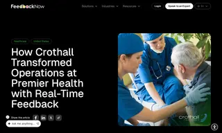 Preview of the Crothall Healthcare Case Study