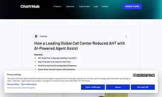 Preview of the Leading Global Call Center Case Study