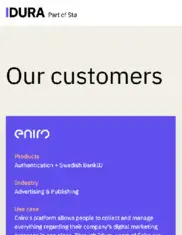 Preview of the Eniro Case Study